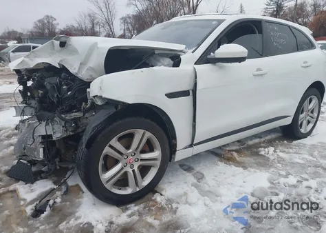 2017 Jaguar F-Pace 35T R-Sport z USA, uszkodzony, nr VIN SADCL2BV6HA074932